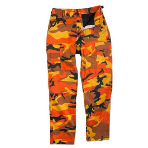 MJ42 Men’s ROTHCO Color Camo Tactical BDU Military Uniform Cargo Pants 30x32